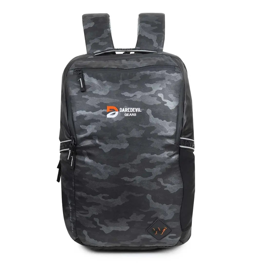 Seeker Laptop Backpack-Black Metallic